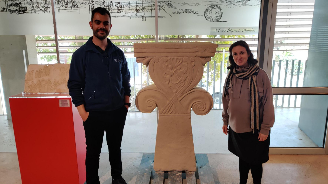 Ινστιτούτο Κύπρου: Τρισδιάστατο Αντίγραφο Επιτύμβιας Στήλης από την Νεκρόπολη των Γόλγων