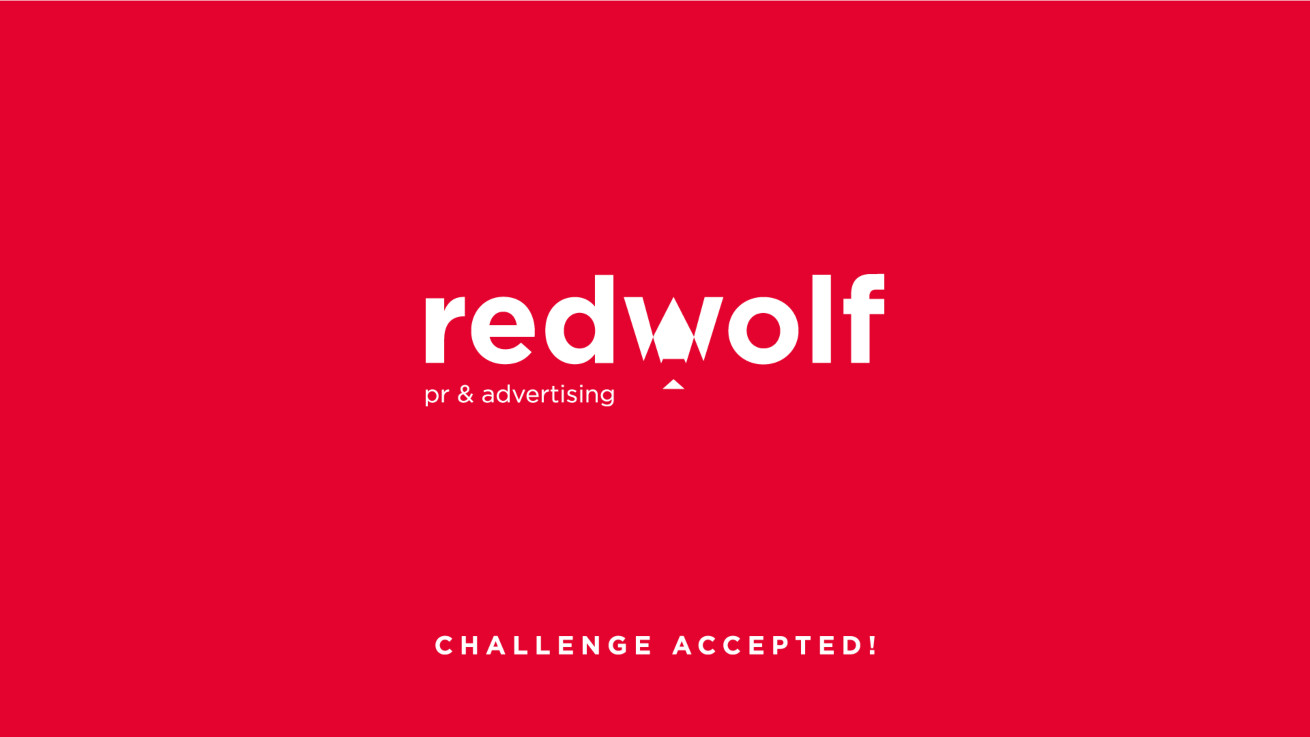 Challenge Accepted! H Red Wolf PR and Advertising Agency με νέο λογότυπο και slogan