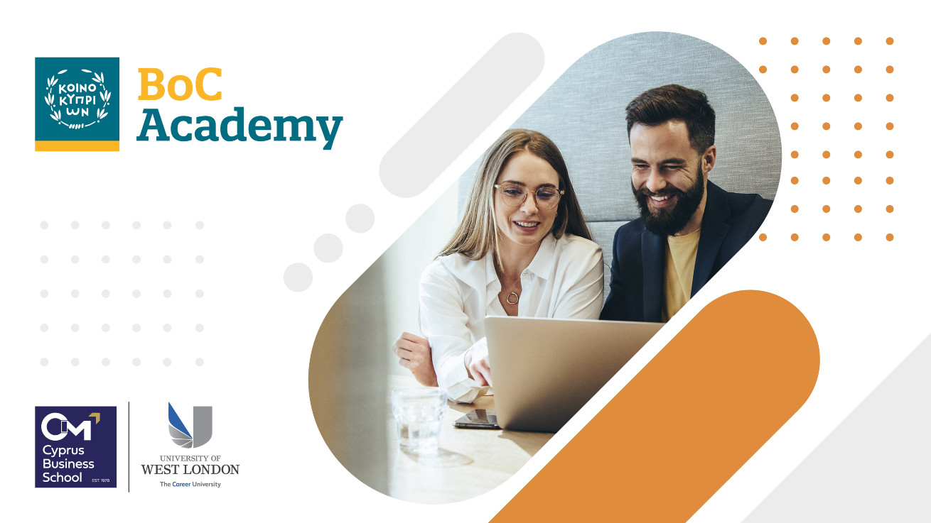 Η Τράπεζα Κύπρου εγκαινιάζει τη BoC Academy σε συνεργασία με το CIM-Cyprus Business School!