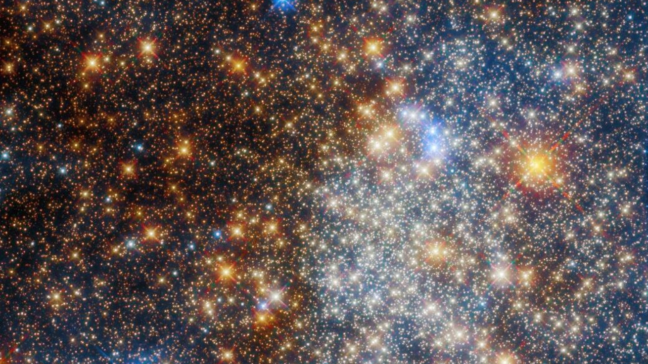 Ένα ακόμη εντυπωσιακό μελίσσι άστρων του γαλαξία μας φωτογράφισε το Hubble