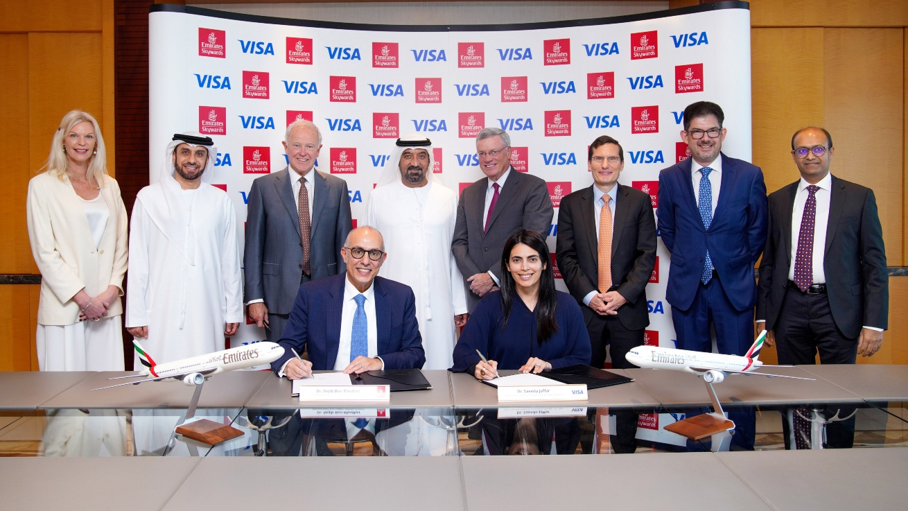 Αποκλειστική συνεργασία του προγράμματος επιβράβευσης Skywards της Emirates με τη Visa