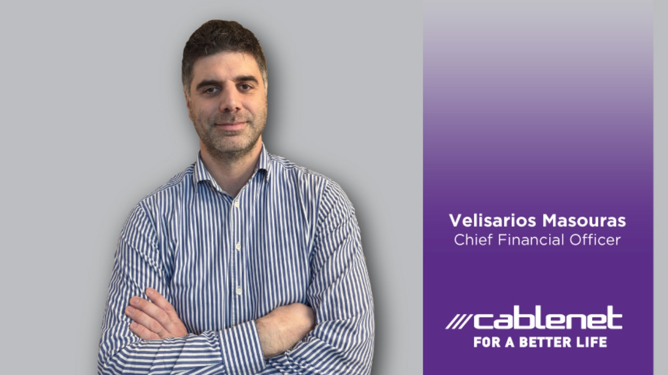 Νέος CFO για την Cablenet ο Βελισάριος Μασούρας