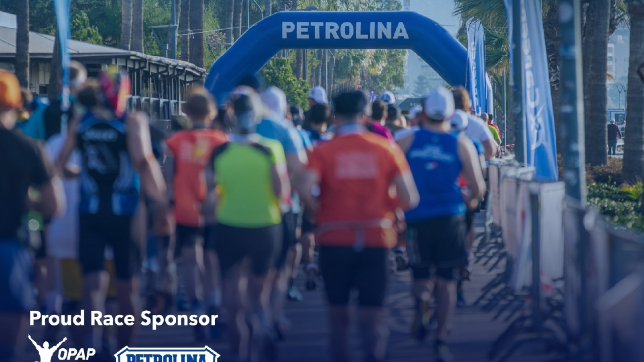 Η Πετρολίνα χορηγός διαδρομής Petrolina 10 Km Energy Race στον ΟΠΑΠ Μαραθώνιο Λεμεσού