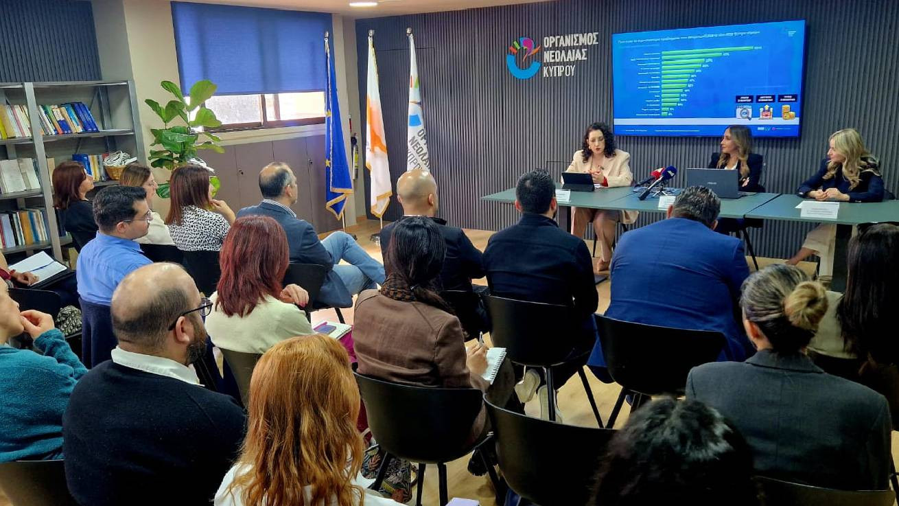 Παρουσίαση αποτελεσμάτων της 6ης παγκύπριας ποσοτικής έρευνας «Νεοβαρόμετρο» του Οργανισμού Νεολαίας Κύπρου