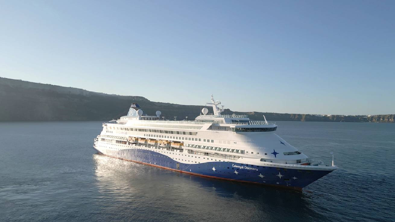 Το Celestyal Discovery γίνεται το πρώτο πλοίο στην Ελλάδα στο οποίο εφαρμόζεται μείγμα βιοκαυσίμου