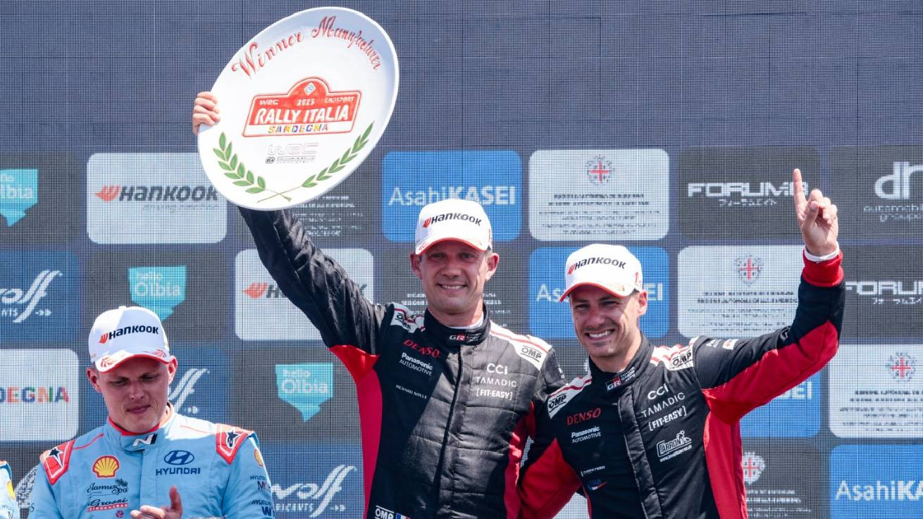 Ogier και Toyota κερδίζουν και τον αγώνα της Σαρδηνίας
