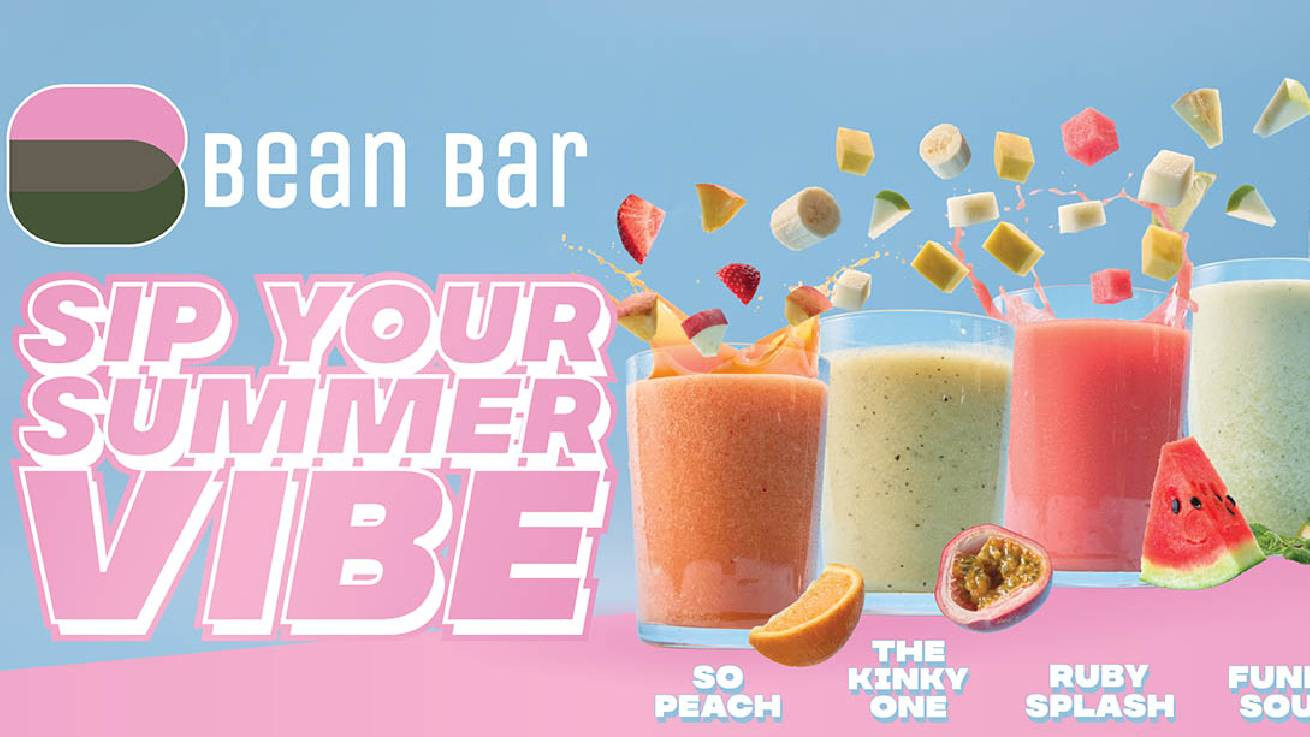 Bean Bar: Απογειώνει το καλοκαίρι με τέσσερις 100% χυμούς φρούτων