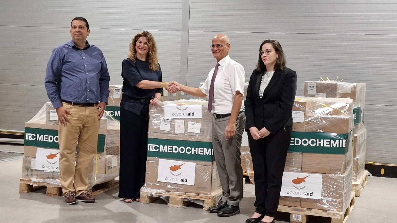 Η Medochemie ανταποκρίνεται στις επείγουσες υγειονομικές ανάγκες της Μποτσουάνας με δωρεά φαρμάκων