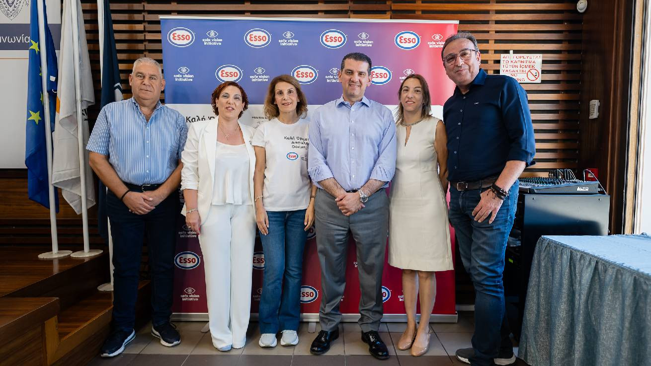 Η ExxonMobil Κύπρου παρουσίασε το πρόγραμμα “ESSO Safe Vision” για την πρόληψη τροχαίων μέσω δωρεάν οπτικομετρήσεων