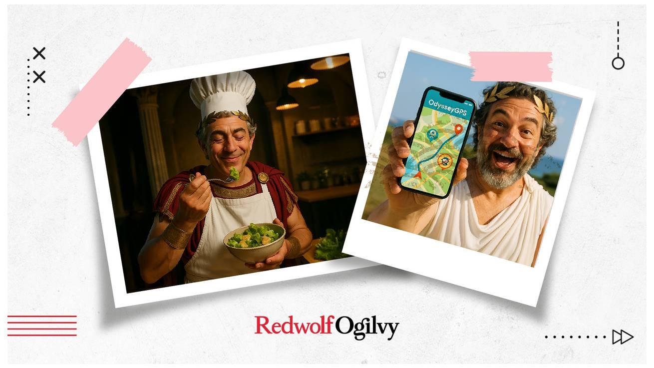 Τα πaiδία παίζει στη RedwolfOgilvy