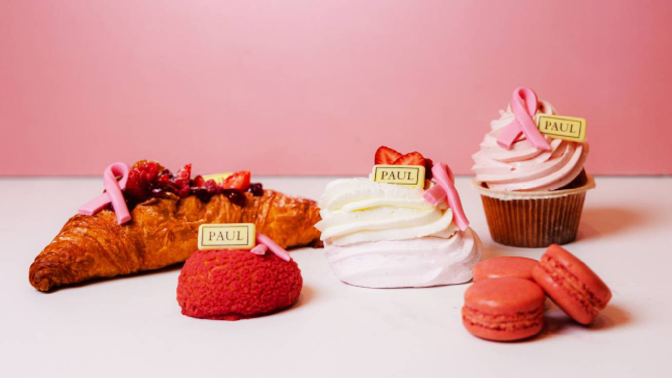 Τα PAUL στηρίζουν την Europa Donna Κύπρου με τη Signature Pink Dessert Collection τους