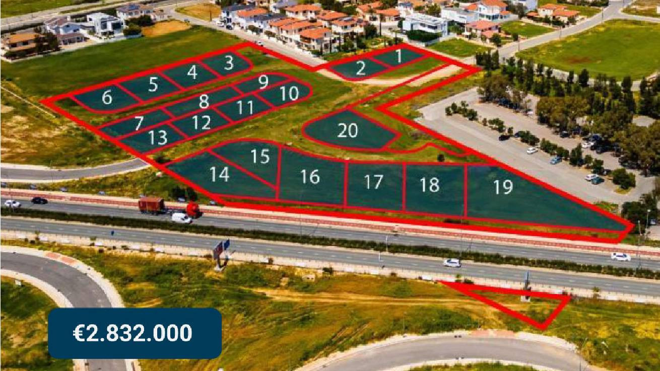 The Αrt of Land Investment  Οικιστικά οικόπεδα στη Λευκωσία από την Gordian!