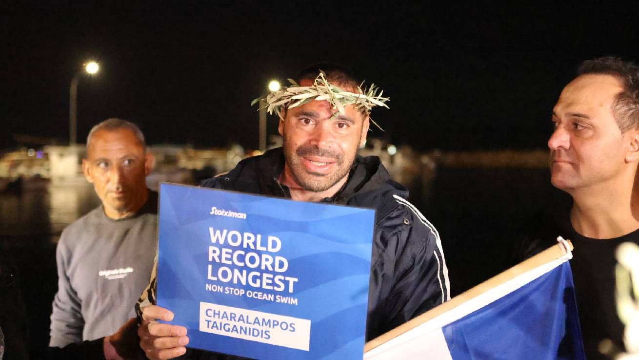 Ο Παραολυμπιονίκης Χαράλαμπος Ταϊγανίδης κατέρριψε το Παγκόσμιο Ρεκόρ