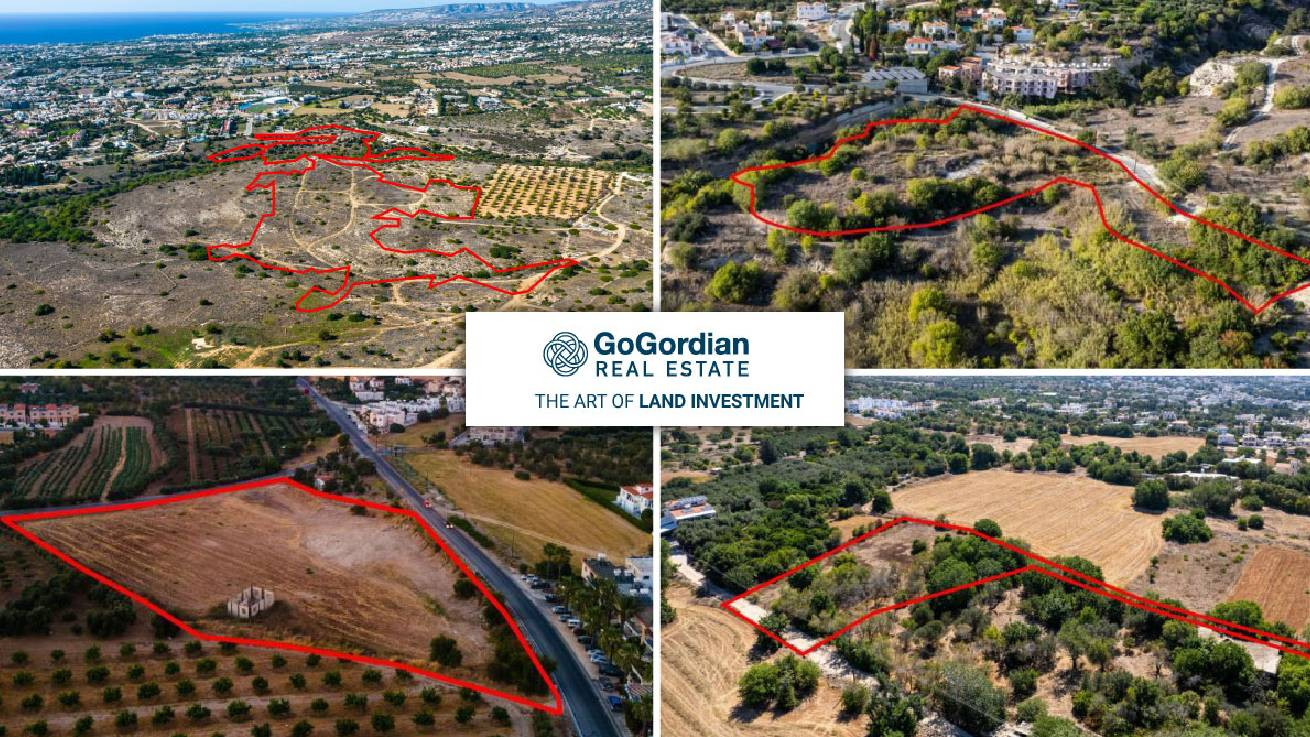 The Αrt of Land Investment -  Οικιστικές επιλογές στην Πάφο από την Gordian