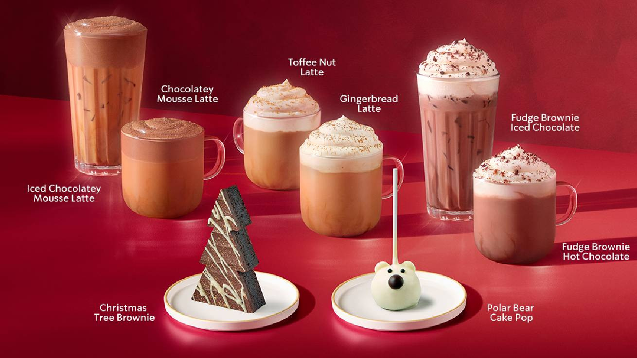 Η μαγεία των γιορτών επιστρέφει στα Starbucks !