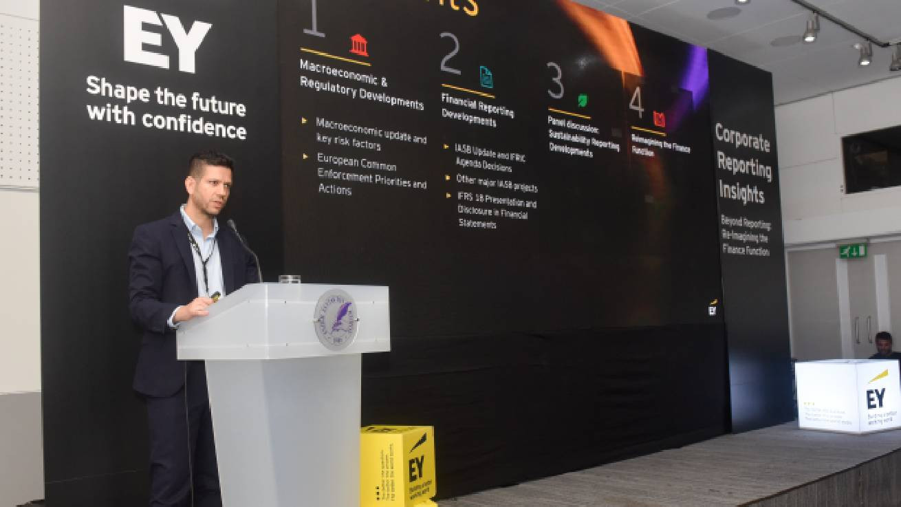 Η EY Κύπρου φιλοξένησε με επιτυχία την 5η ετήσια εκδήλωση Corporate Reporting Insights
