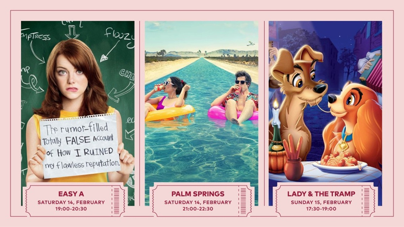 Cinema Randez-vous – Love on Screen: Η Μαρίνα Αγίας Νάπας γιορτάζει την αγάπη σε όλες της τις μορφές