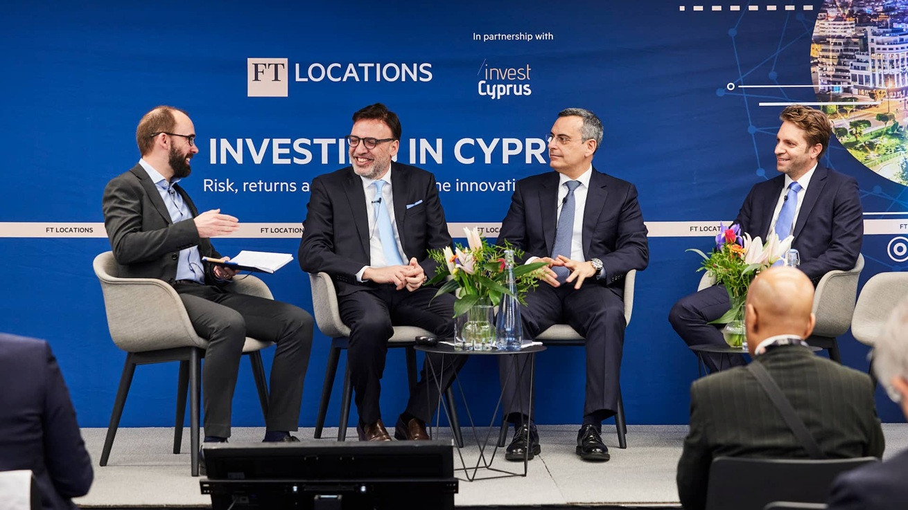 Η Κύπρος ως στρατηγική ευρωπαϊκή πλατφόρμα για το παγκόσμιο κεφάλαιο στο φόρουμ των Financial Times και του Invest Cyprus στο Λονδίνο