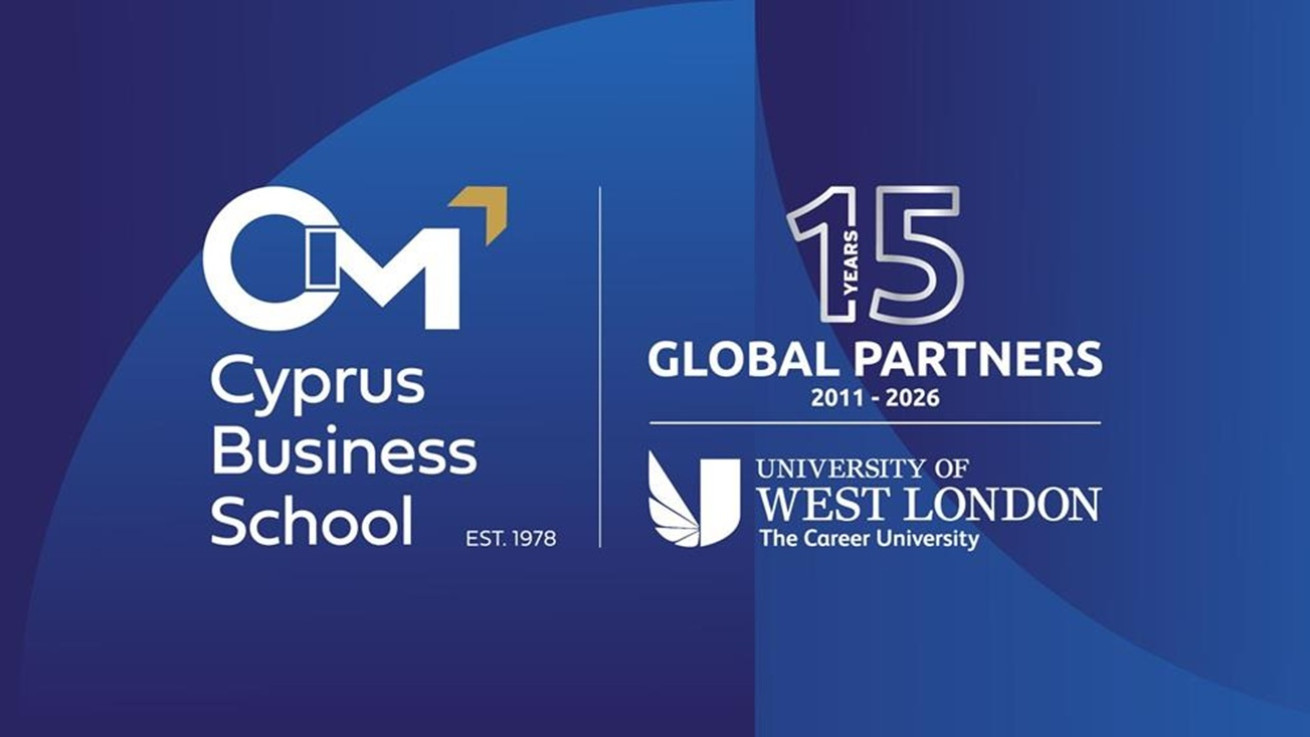 Το CIM-Cyprus Business School ανακοινώνει την ανανέωση της συνεργασίας του το University of West London για την περίοδο 2026-2031