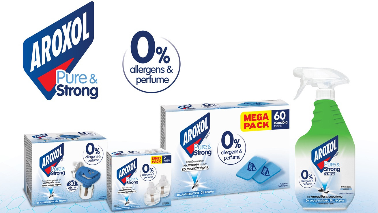 Νέο AROXOL Pure & Strong MEC. Καλέστε την Άμεση Δράση!