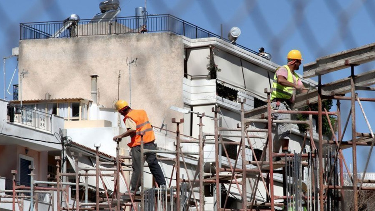 Ετήσια αύξηση 5,2% στην παραγωγή κατασκευών το 2025