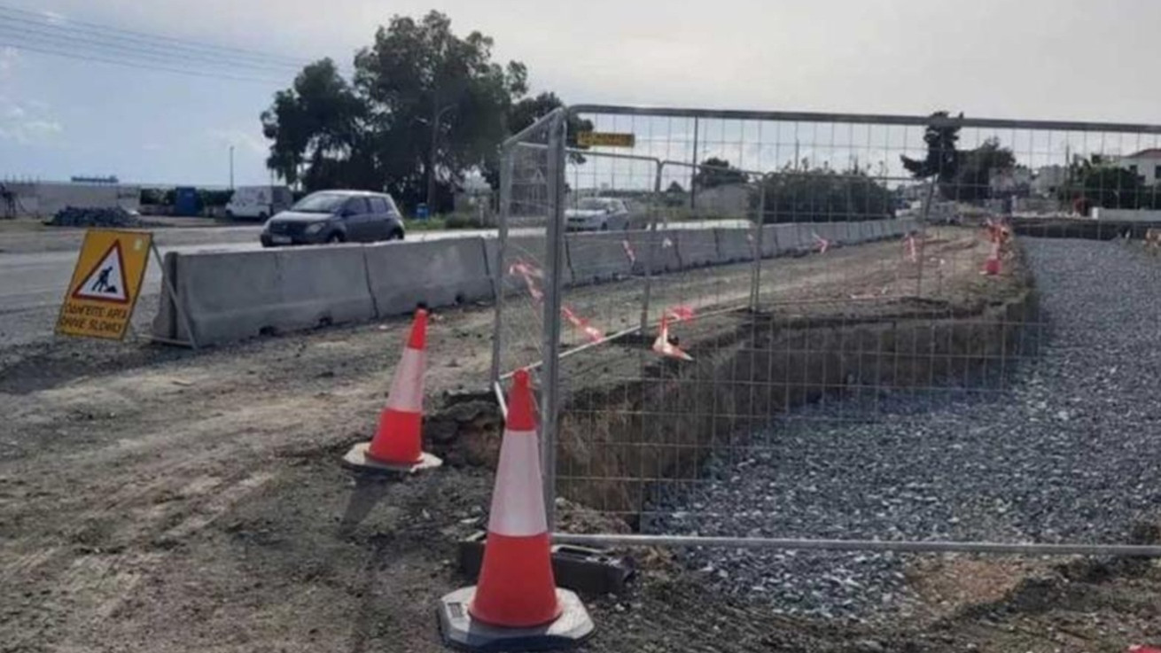 Αναβρασμός στη Λάρνακα για την παράταση των έργων στον δρόμο προς Δεκέλεια