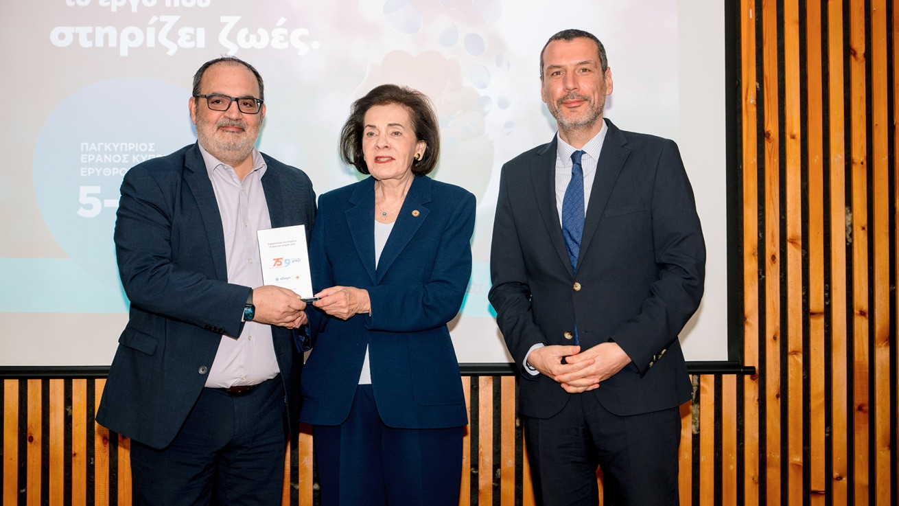 Η Allwyn με συνέπεια δίπλα στον Κυπριακό Ερυθρό Σταυρό