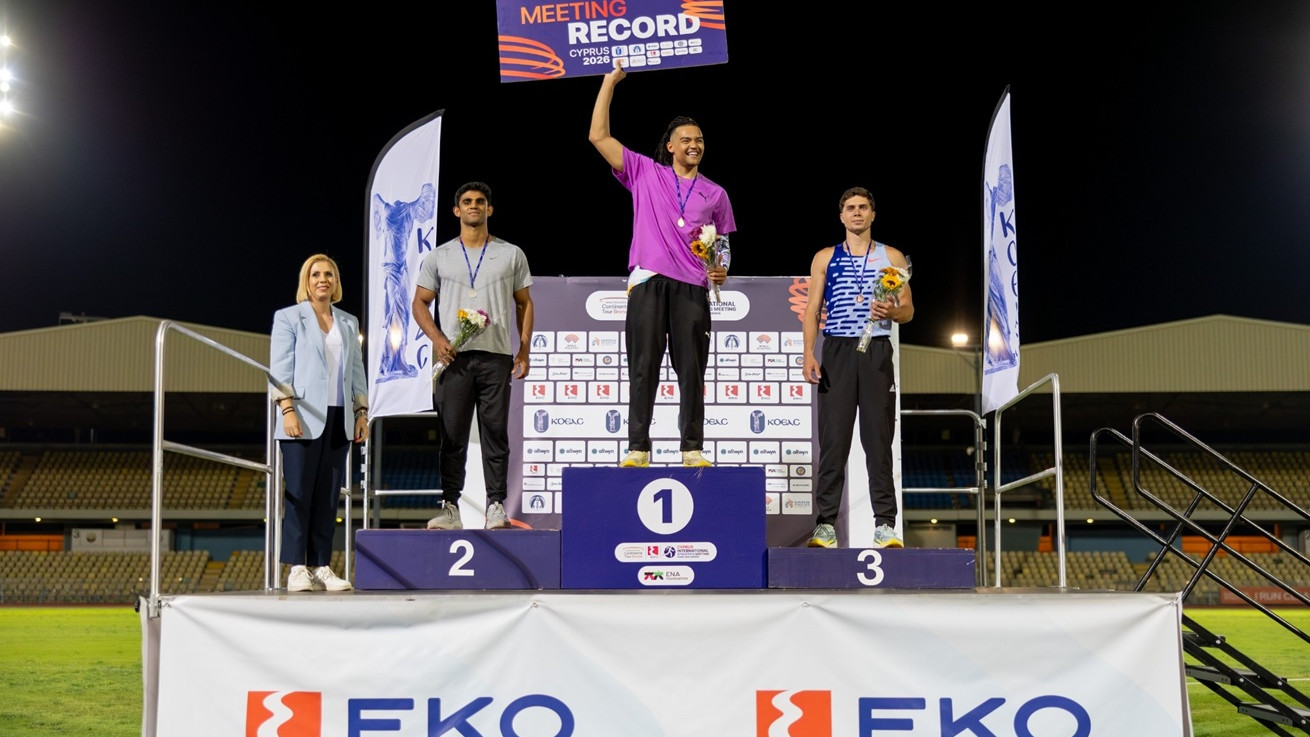 Η καρδιά του στίβου χτύπησε ξανά δυνατά στο  «EKO Cyprus International Athletics Meeting»