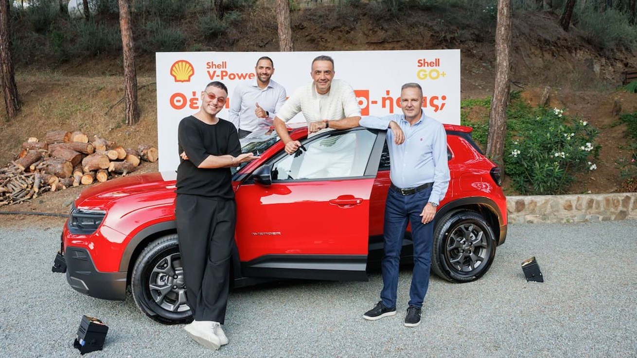 Η Coral Cyprus και τα πρατήρια Shell παρουσιάζουν τη νέα καμπάνια των Shell V-Power & Shell GO+ με μεγάλο έπαθλο 3 Jeep® Avenger