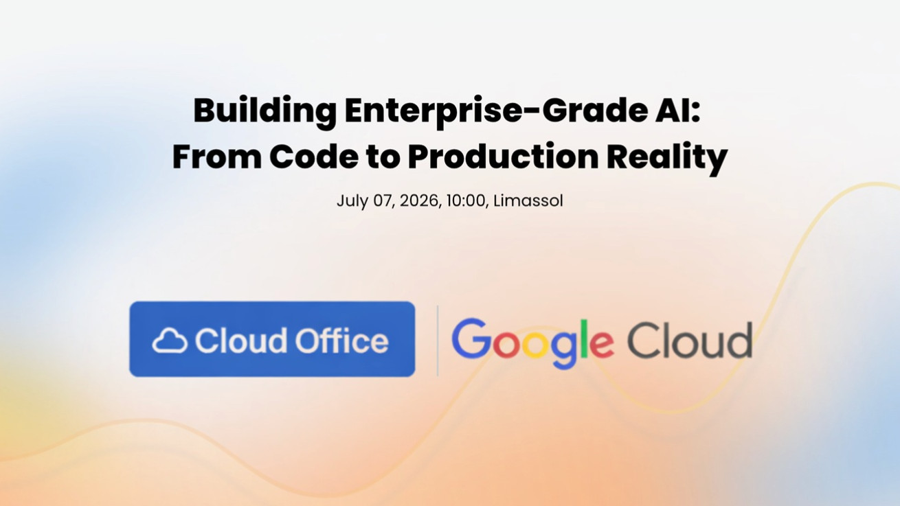 Masterclass στις 7 Ιουλίου από την Cloud Office και την Google Cloud για Agentic AI