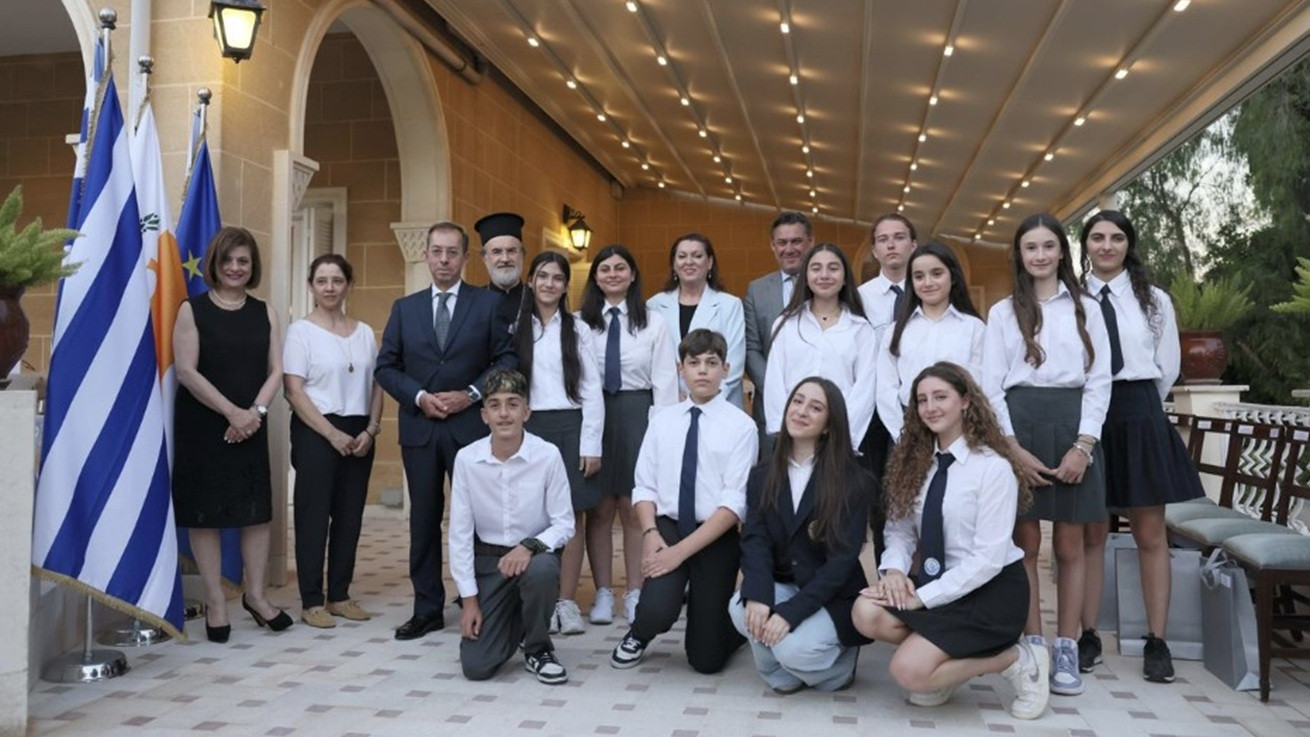 Η Εθνική Τράπεζα απένειμε το Α’ Βραβείο στον Διαγωνισμό Μαθητικού Δοκιμίου της Πρεσβείας της Ελλάδος στην Κύπρο