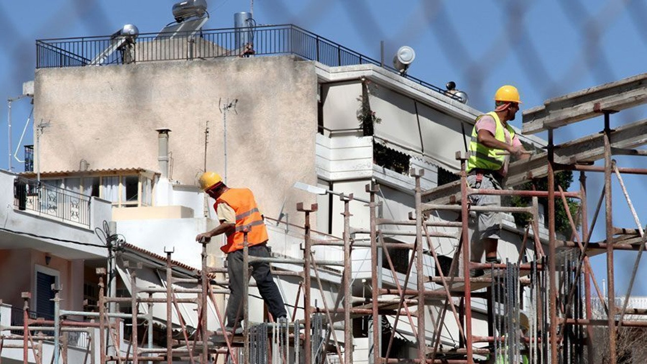 Αύξηση 44% στην έκδοση αδειών οικοδομής το πρώτο τρίμηνο