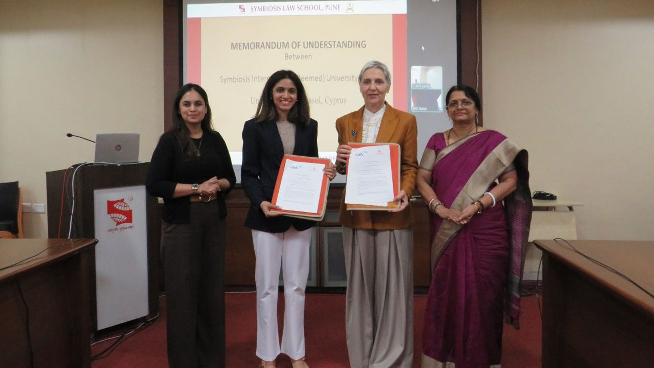 University of Limassol Strengthens International Academic Collaboration with Symbiosis International University
