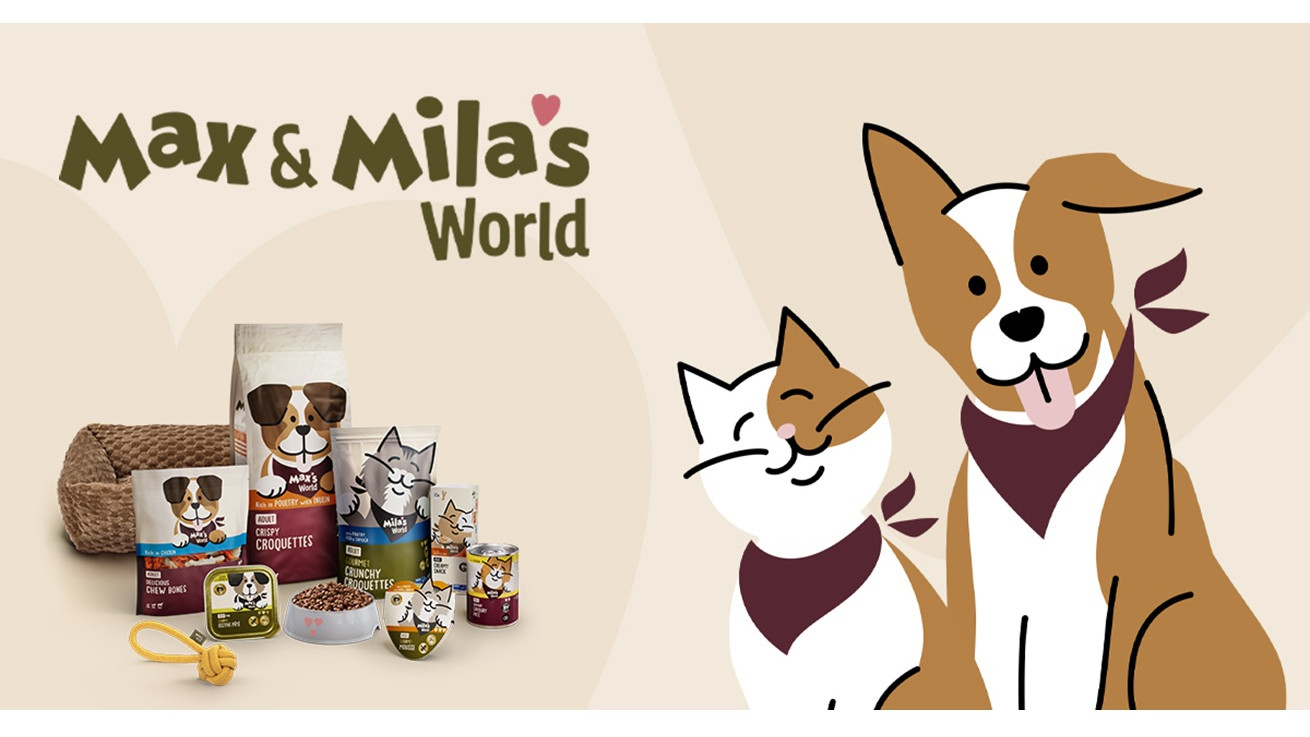 Η Lidl ανανεώνει τη σειρά Pet Care υπό τη νέα μάρκα Max & Mila’s World