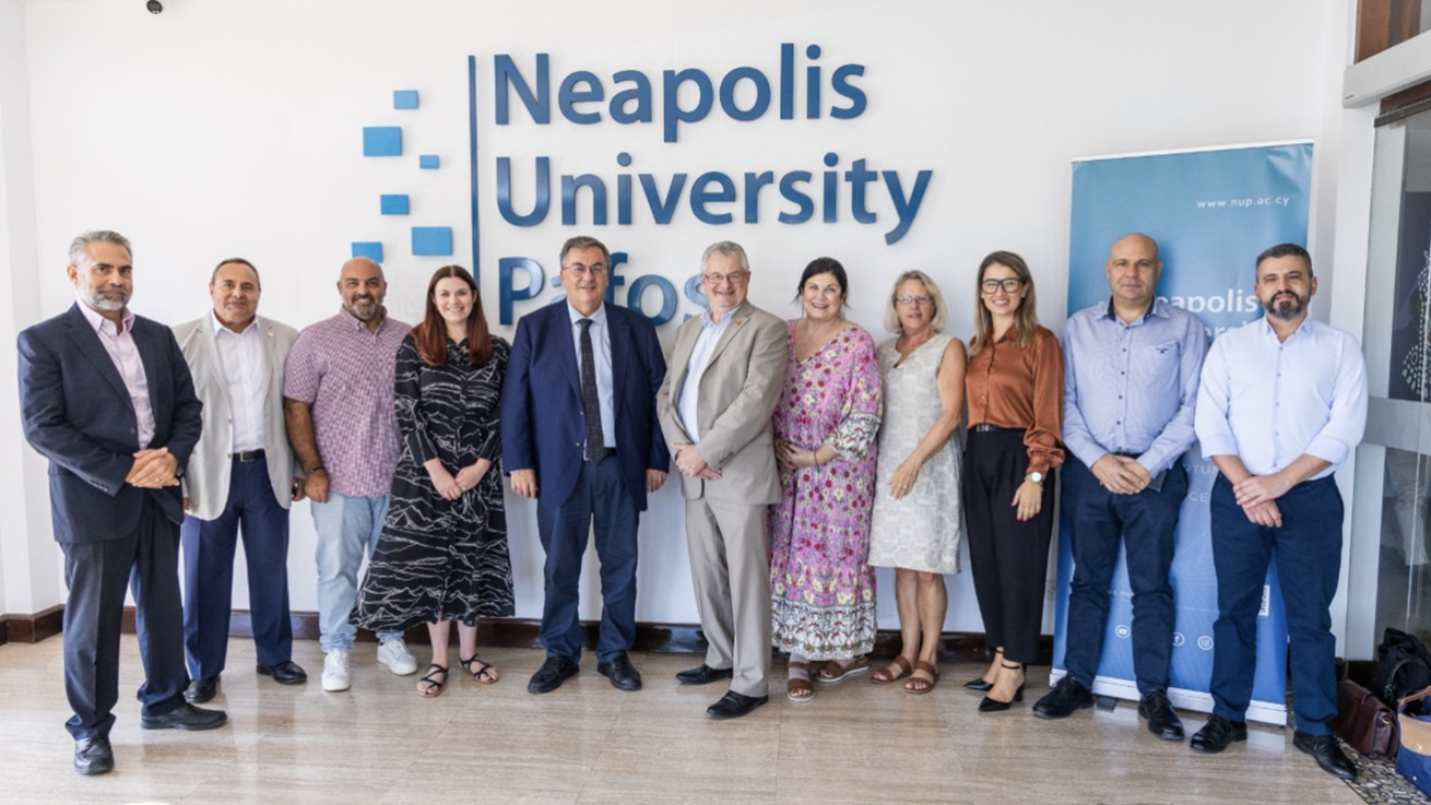 Επίσκεψη αντιπροσωπείας του University of Reading στο Πανεπιστήμιο Νεάπολις Πάφος