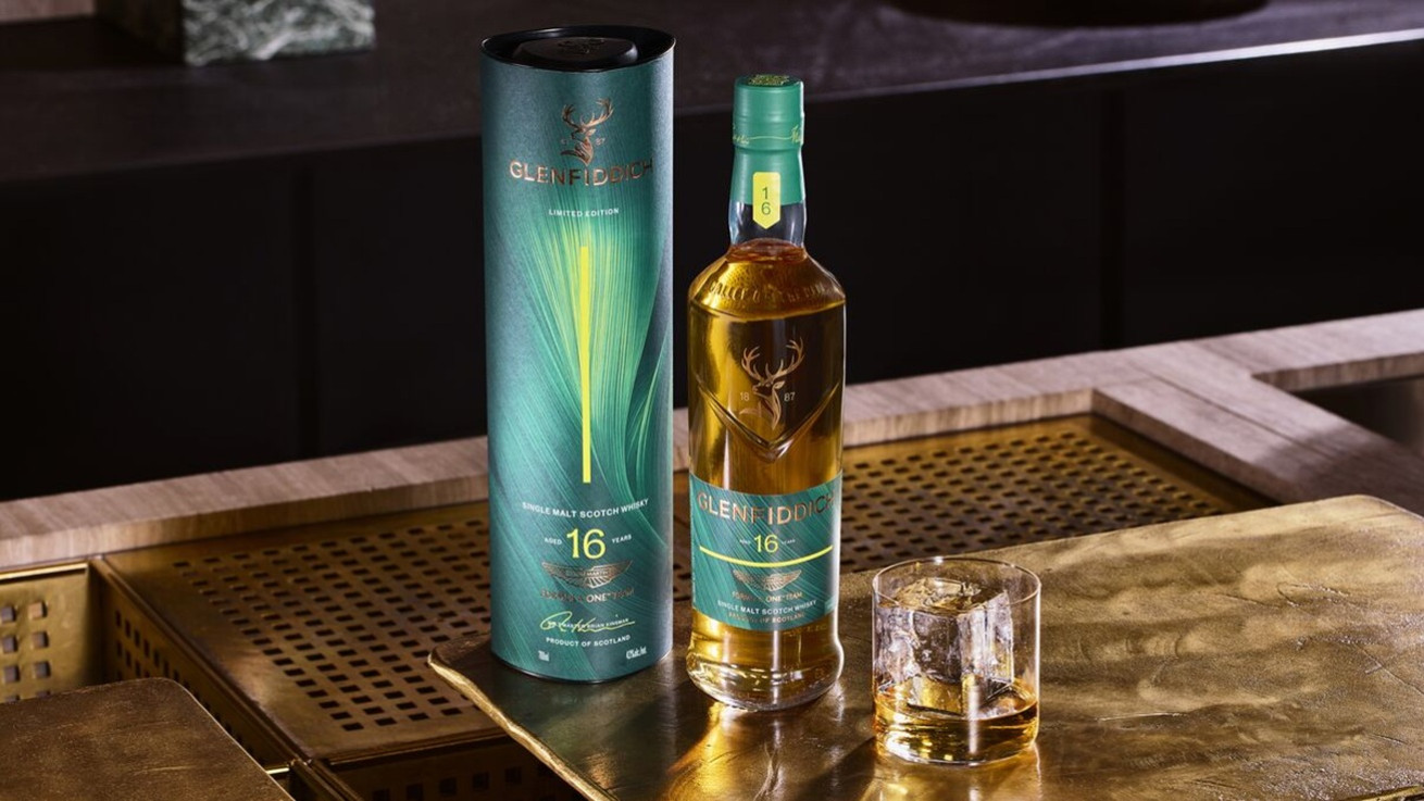 Glenfiddich και Aston Martin Formula One™ Team παρουσιάζουν μια περιορισμένη έκδοση single malt whisky