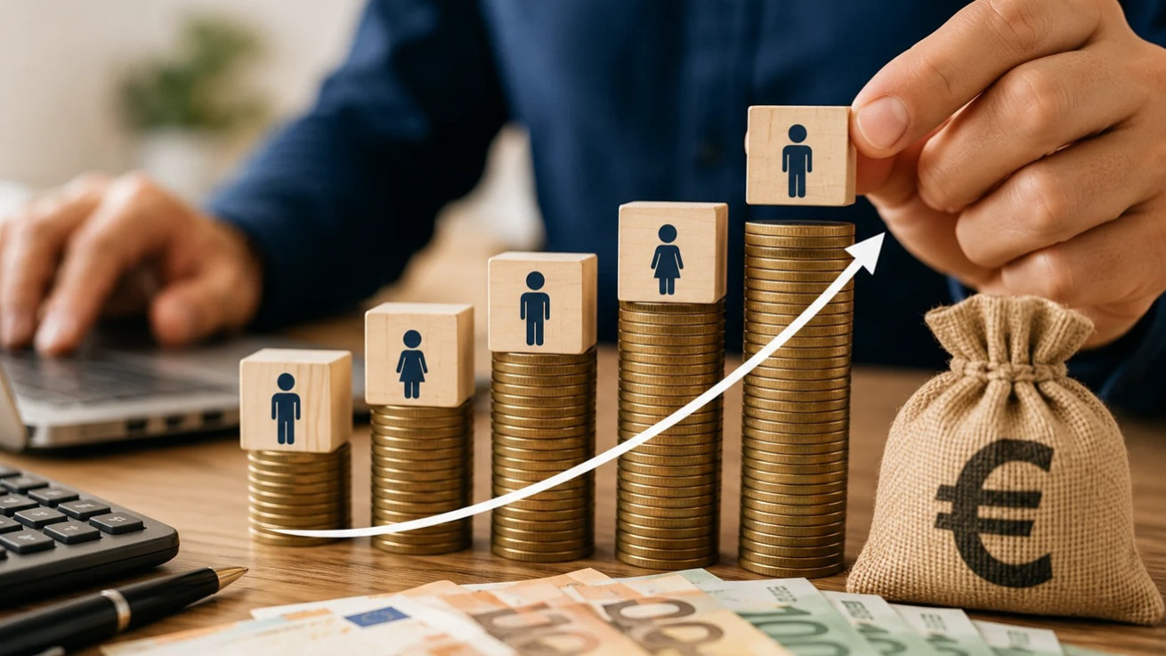 Στα €2.591 ο μέσος μισθός στην Κύπρο το 2025 - €1.953 η διάμεση μηνιαία αμοιβή