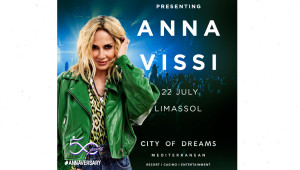 City of Dreams Mediterranean: Υποδέχεται τη μία και μοναδική Άννα Βίσση στις 22 Ιουλίου