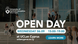 Ανακάλυψε έναν κόσμο γεμάτο ευκαιρίες στο Open Day του Πανεπιστημίου UCLan Cyprus
