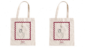 Costa Coffee: 500 limited edition tote bags by Έφη Παπαϊωάννου γεμάτες αγάπη για τα παιδιά του Παιδονευρολογικού του Μακάρειου