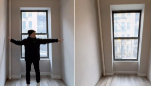 Το πιο μικρό διαμέρισμα στη Νέα Υόρκη με ενοίκιο 1.200 δολάρια!