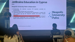 Το Πανεπιστήμιο Νεάπολις Πάφος και η JetBrains στο Reflect Festival 2024