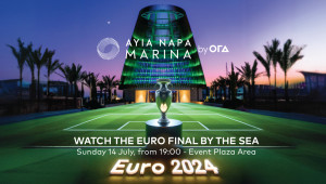 Παρακολούθησε τον τελικό του Euro 2024… με θέα τη Μαρίνα Αγίας Νάπας!