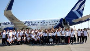 «Πάμε Ελλάδα», το μήνυμα της AEGEAN για το ταξίδι της Ελληνικής Ολυμπιακής αποστολής στο Παρίσι που μόλις ξεκίνησε