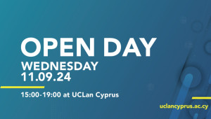 Ημέρα Γνωριμίας Πανεπιστημίου UCLan Cyprus.
