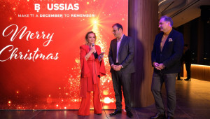 Μια Λαμπερή Χριστουγεννιάτικη Βραδιά από την BOUSSIAS Cyprus στο 360 Building στη Λευκωσία