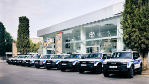 Η Toyota Κύπρου ενισχύει τον στόλο της Αστυνομίας Κύπρου με νέα Toyota Land Cruiser