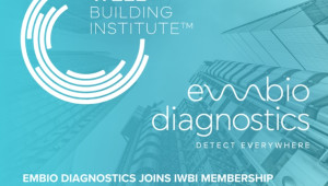 Η EMBIO Diagnostics εντάσσεται ως Στρατηγικος Συνεργάτης στο  International WELL Building Institute (IWBI)