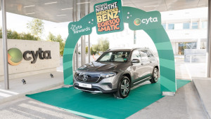 Ο μεγάλος τυχερός της κλήρωσης Cyta Rewards παρέλαβε τη νέα του ηλεκτρική Mercedes-Benz EQB300!