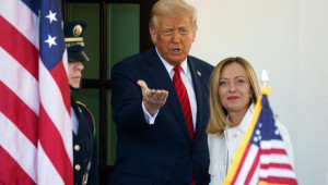 Η Μελόνι στα βήματα του Τραμπ: Στόχος μου το «Make West Great Again»